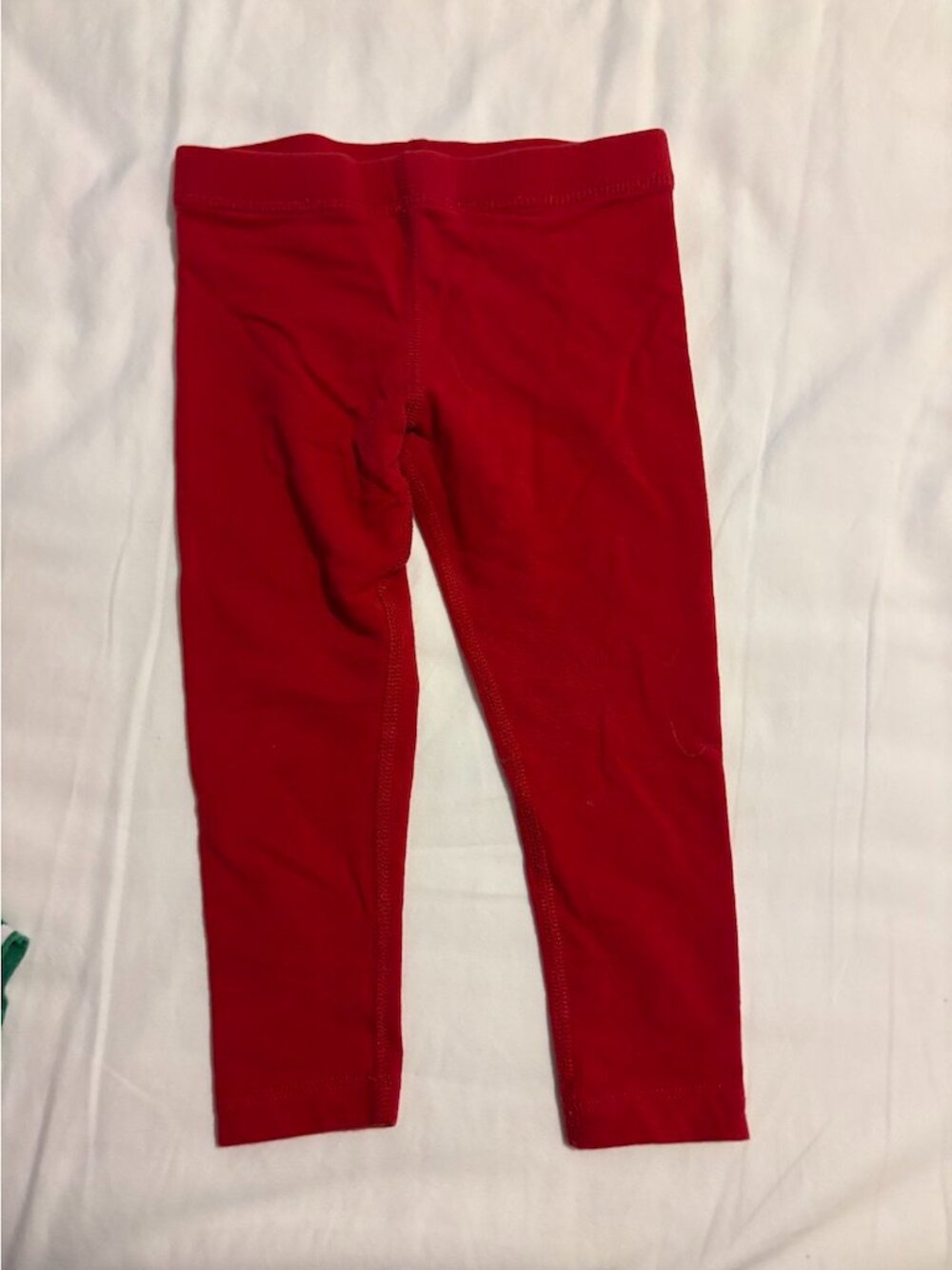 Primary red leggings - size 2 - EUC